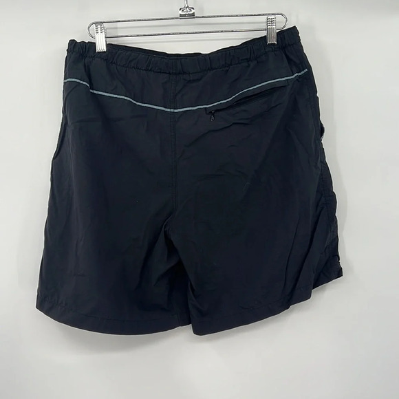 Columbia Shorts Mens Medium Navy Blue Belted‎ Swim Trunks Outdoors Hiking - Picture 6 of 11